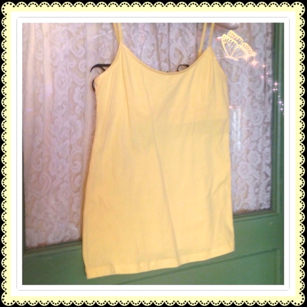 Old Navy Tank Top - Yellow - Medium